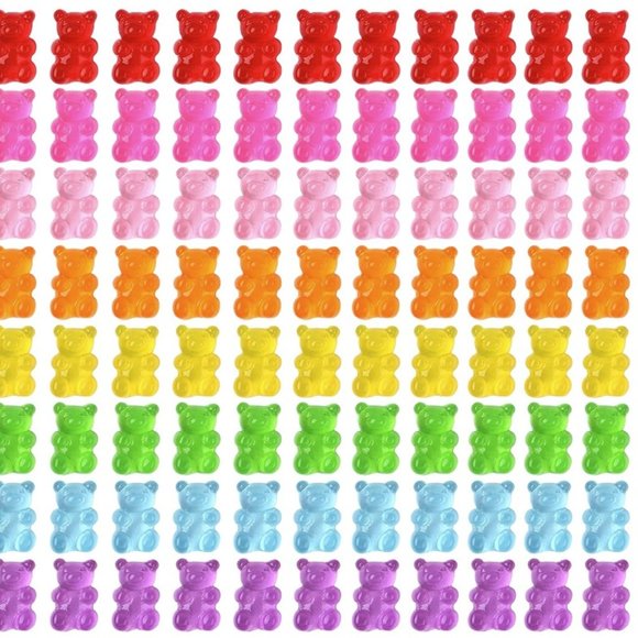 Other - ⚡ Holiday Deal! Gummy Bear Nail Charms (100+ Pcs)